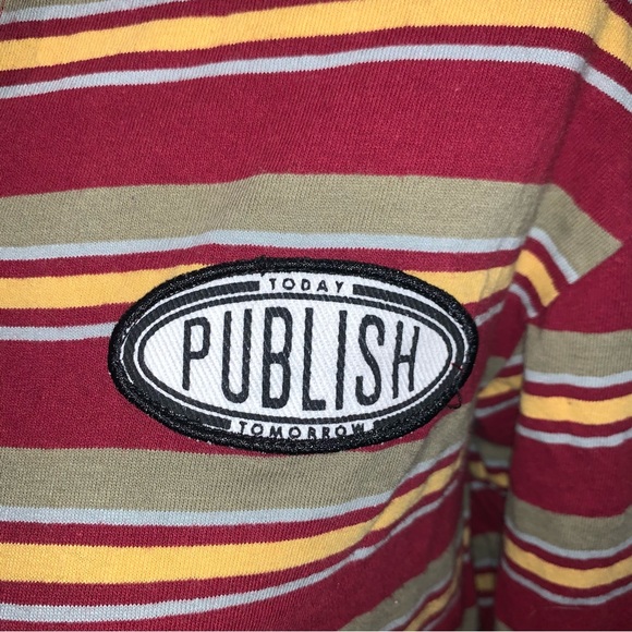 Striped collar tee - Picture 2 of 4